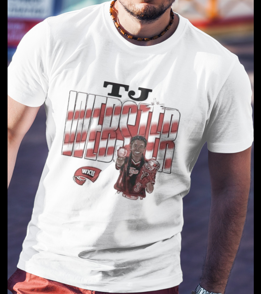 Tj Webster Western Kentucky WKU Player T-Shirt