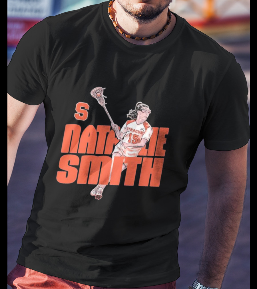 Syracuse Lacrosse Natalie Smith Number 15 Player T-Shirt