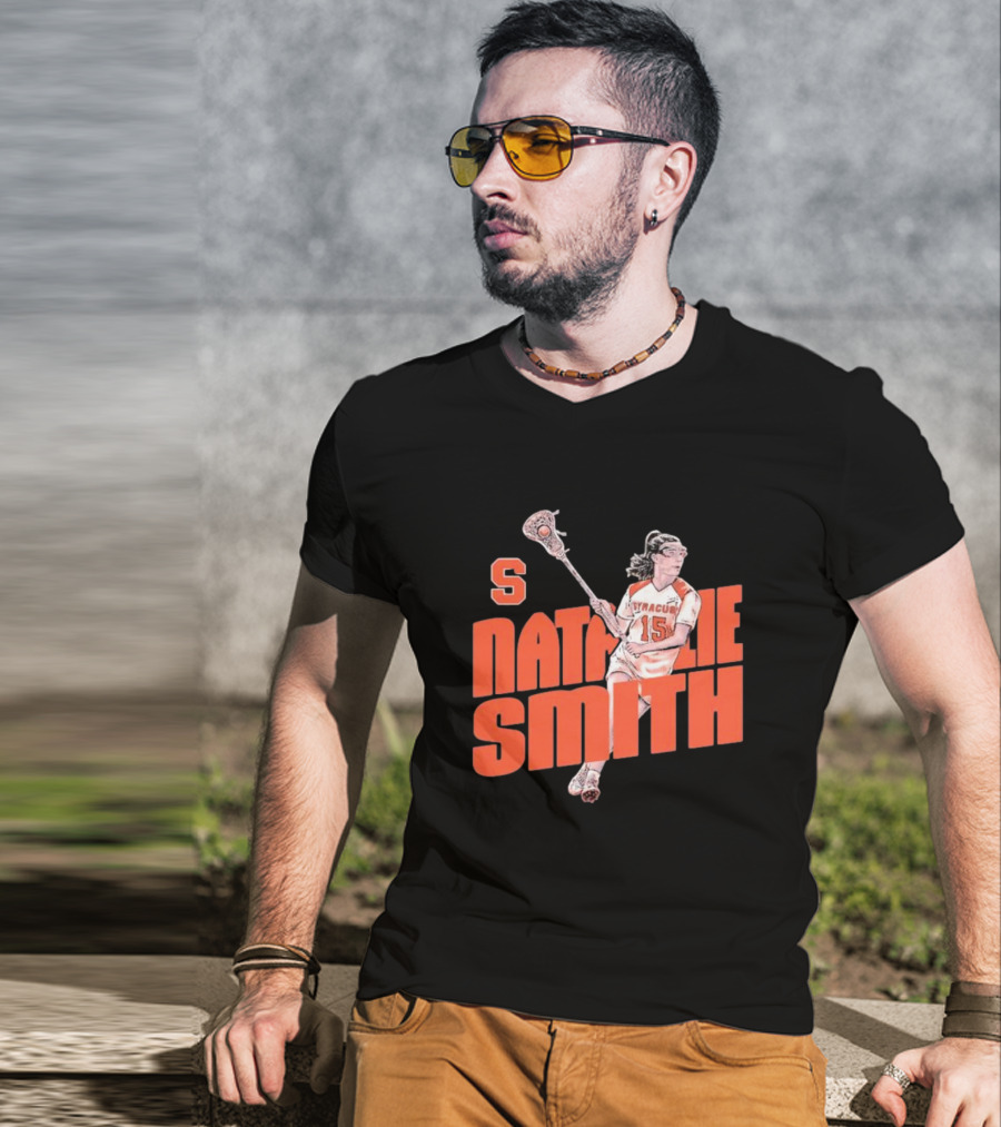 Syracuse Lacrosse Natalie Smith Number 15 Player T-Shirt