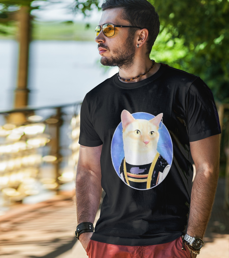 Teamgangfam 13Th Doctor Mew Cat In Time Lord T-Shirt