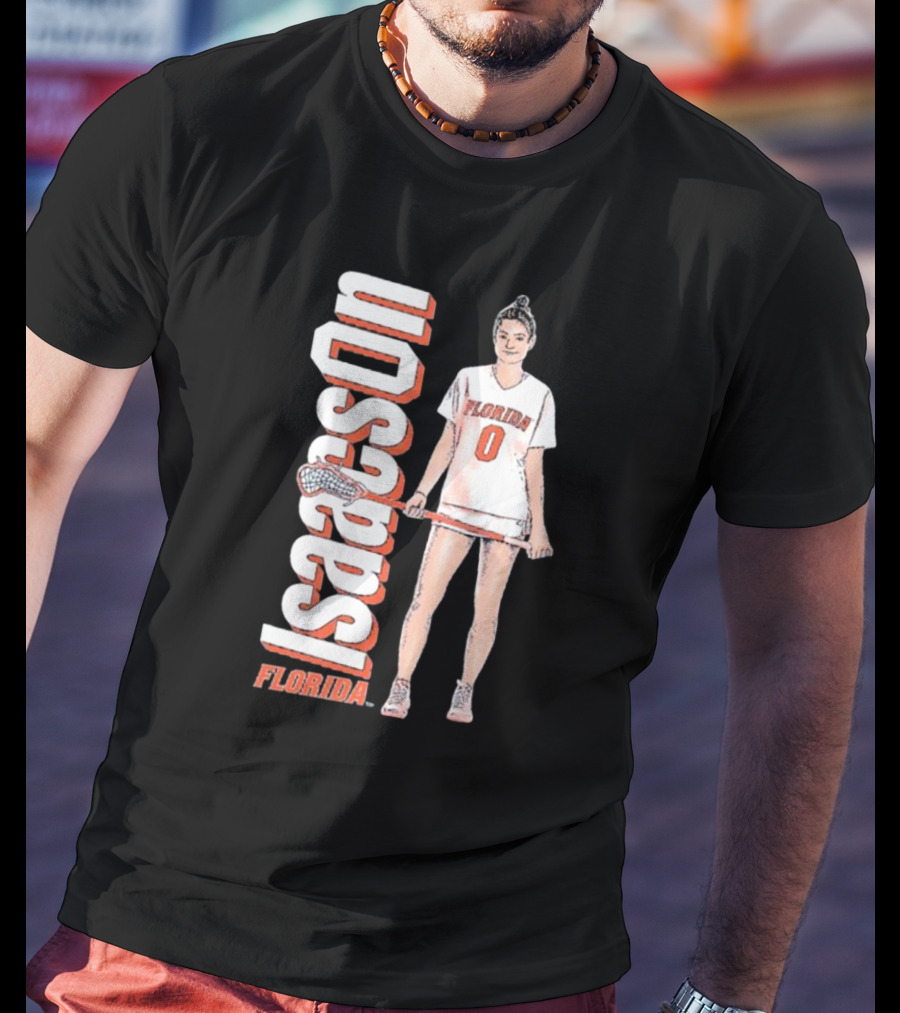 Isaacson Florida Gators Softball Player T-Shirt