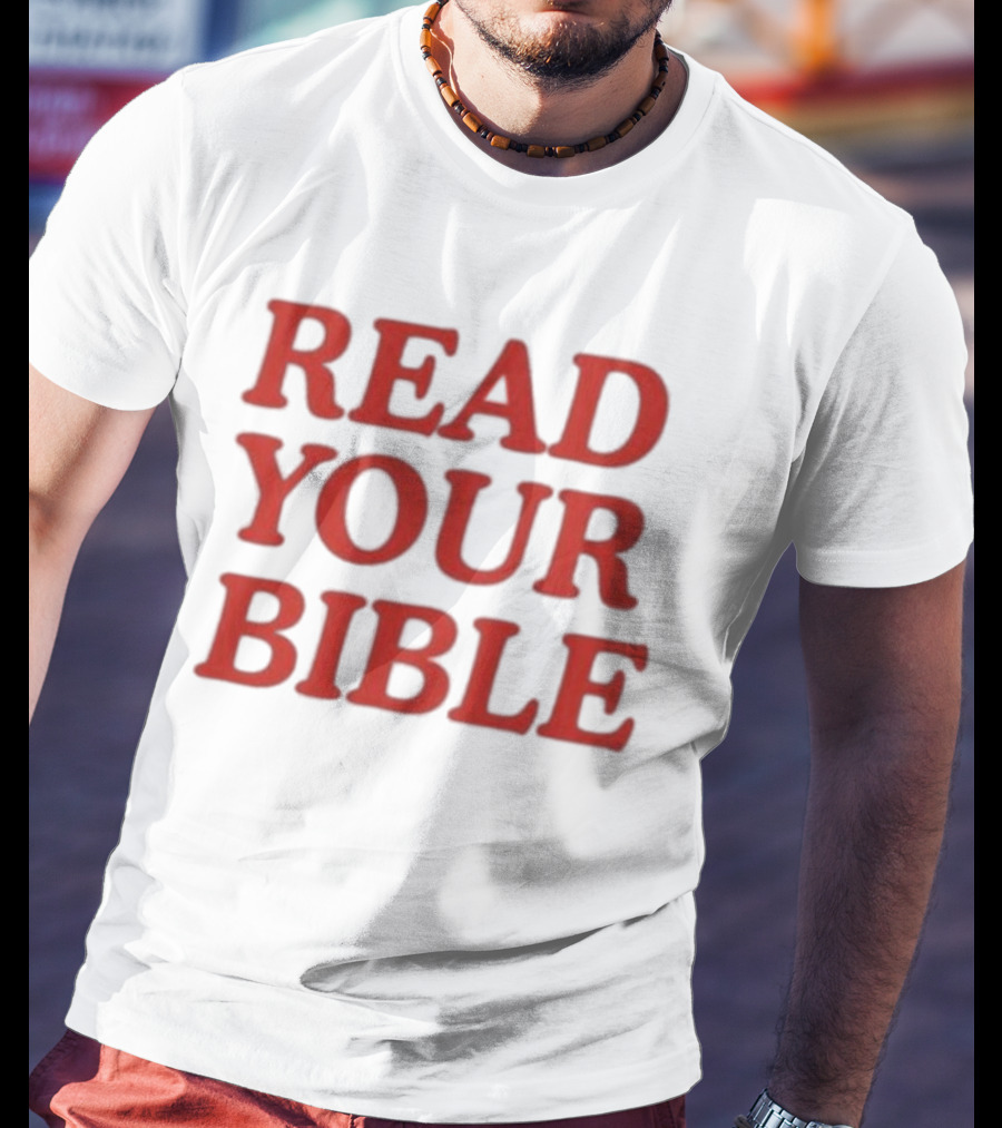 Isaiah Robin Read Your Bible T-Shirt