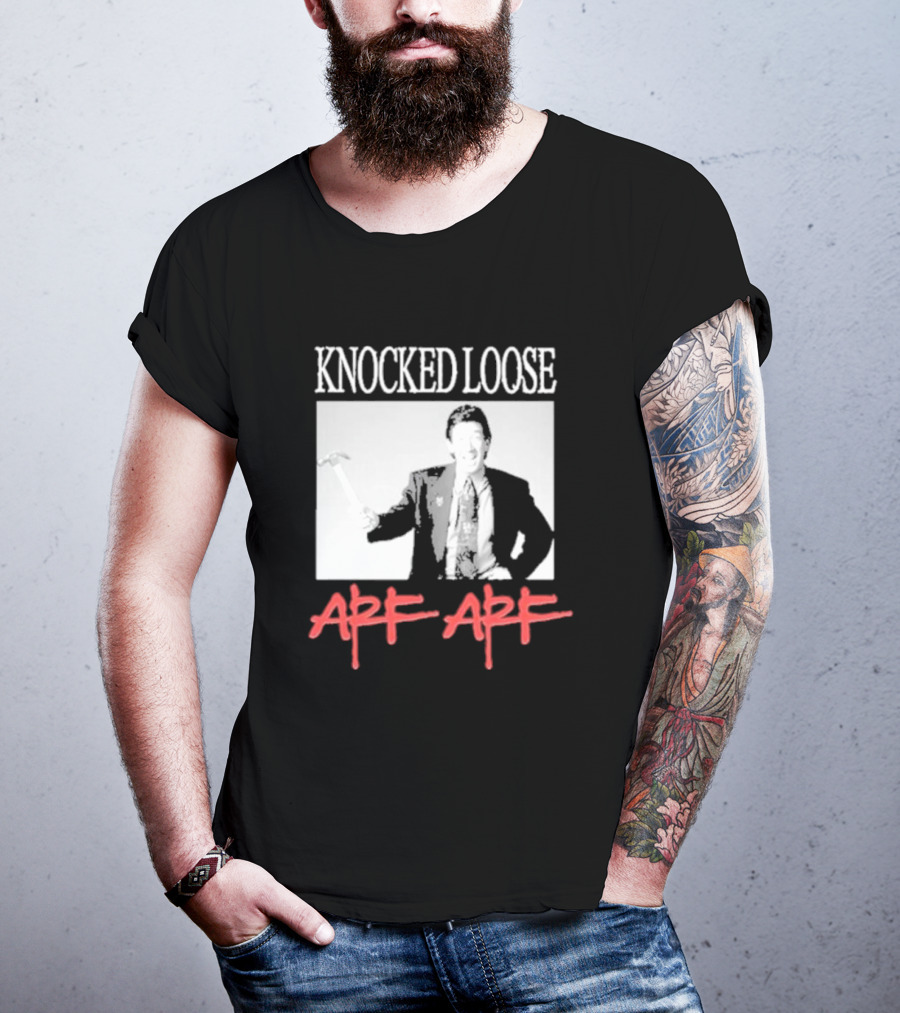 Knocked Loose Arf Arf Hammer Iconic Character T-Shirt
