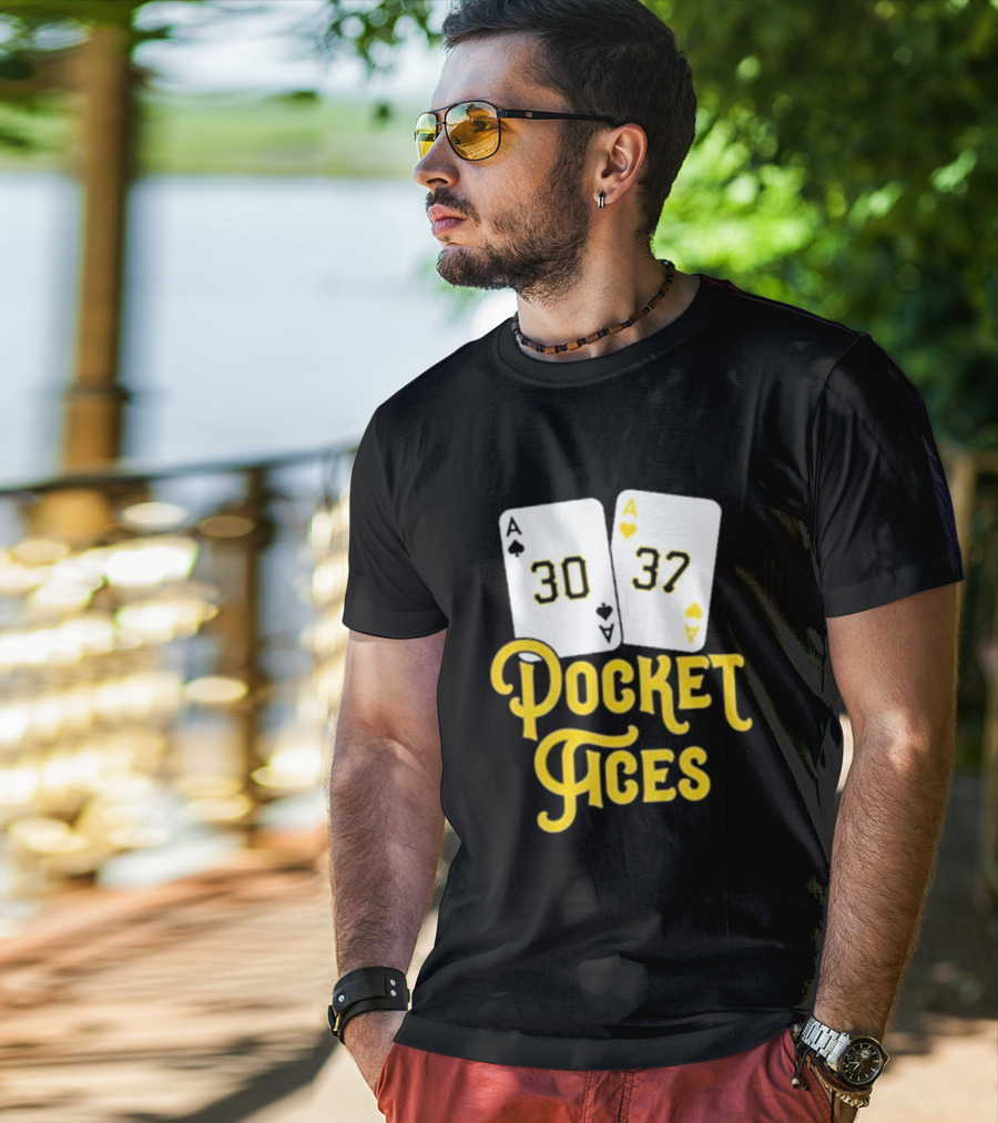 Pocket Aces 30 37 Playing Cards T-Shirt