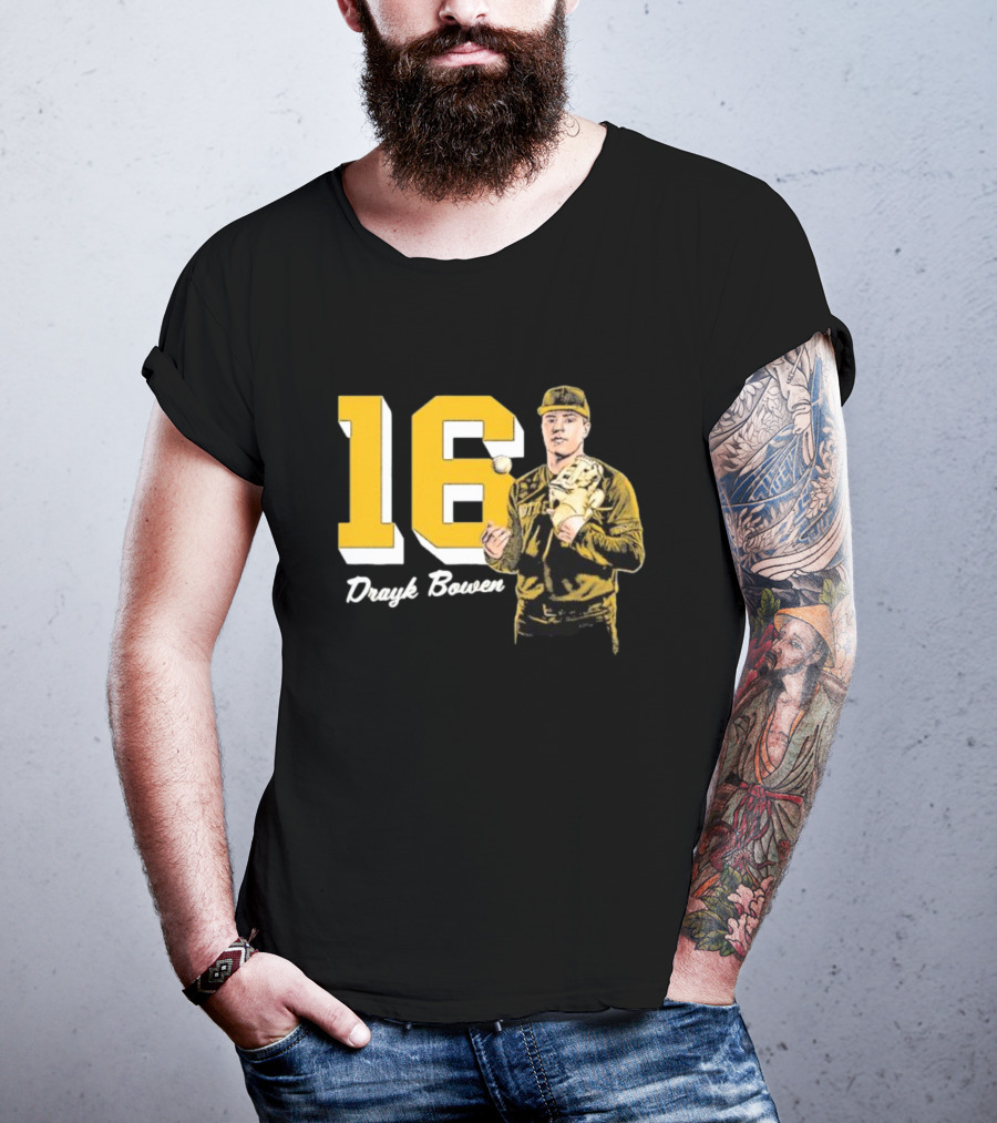 Drayk Bowen #16 Notre Dame Baseball Player Legends T-Shirt