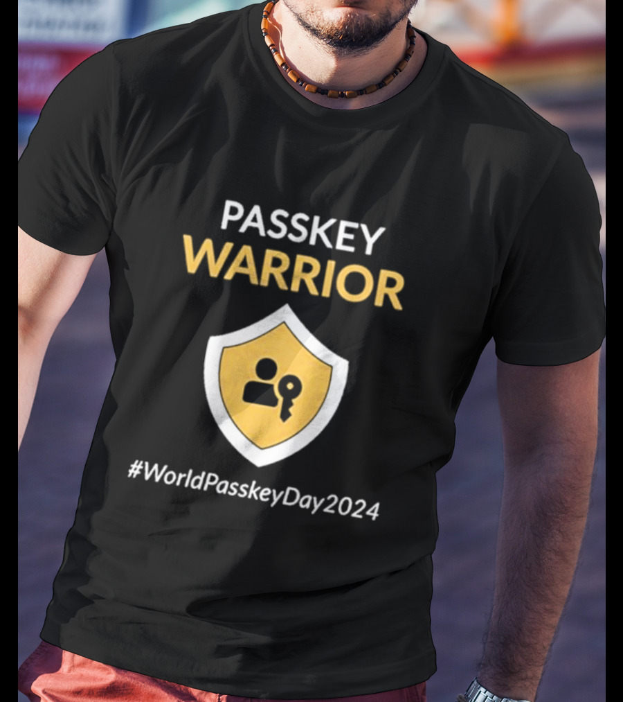 Passkey Warrior Fido Alliance World Passkey Day T-Shirt
