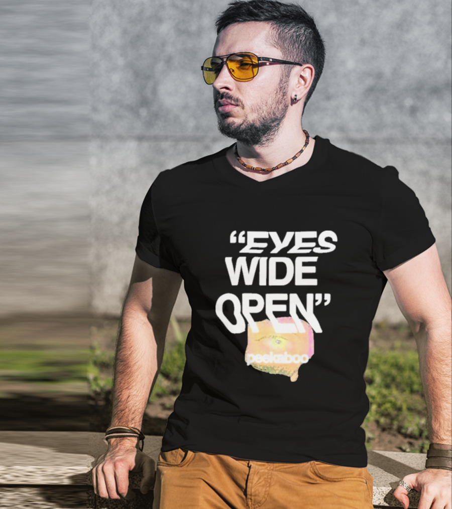 Eyes Wide Open Peekaboo T-Shirt