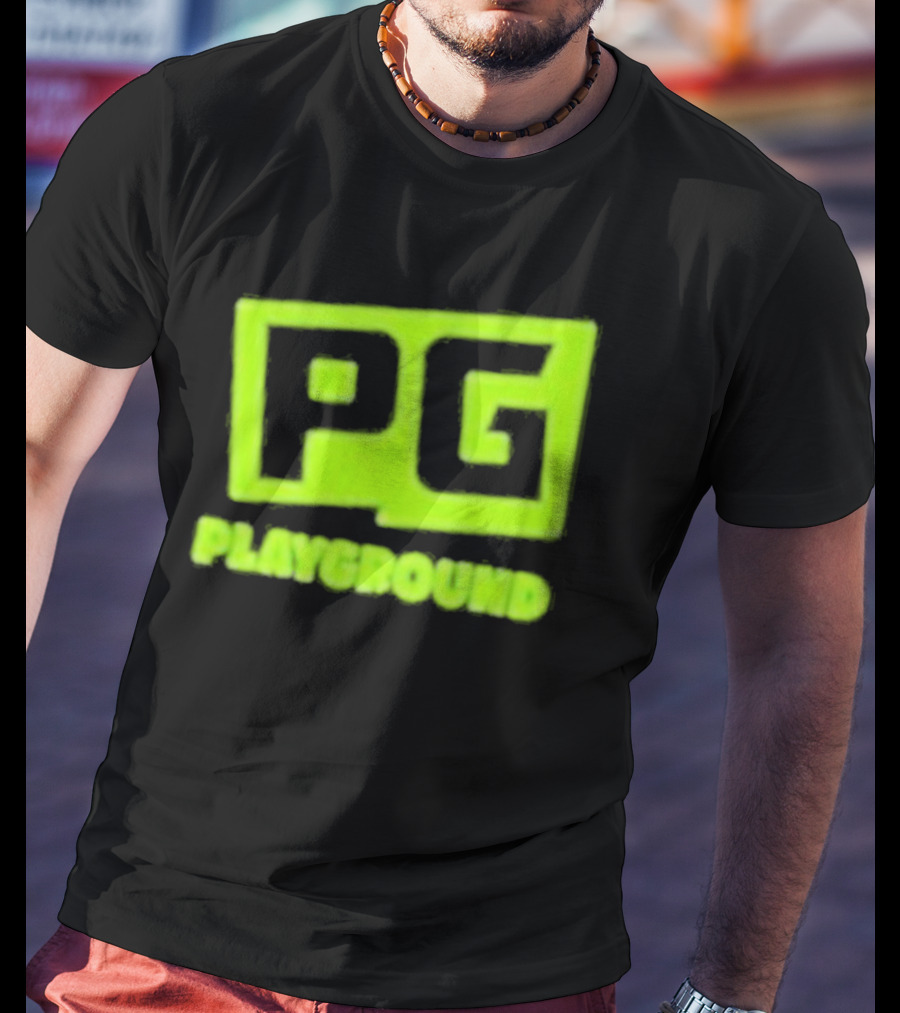 PG Playground Retro Style Block T-Shirt