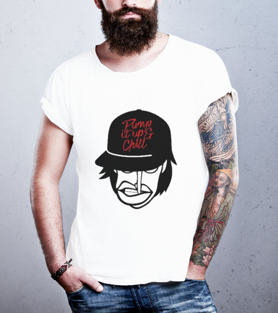 Pump It Up And Chill Beatboxer Hat And Face T-Shirt
