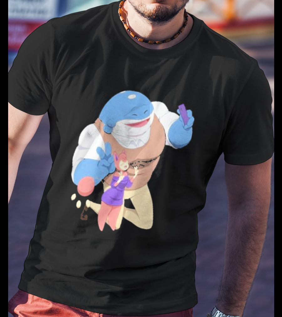 Skitty And Wailord Selfie Adventure Time T-Shirt