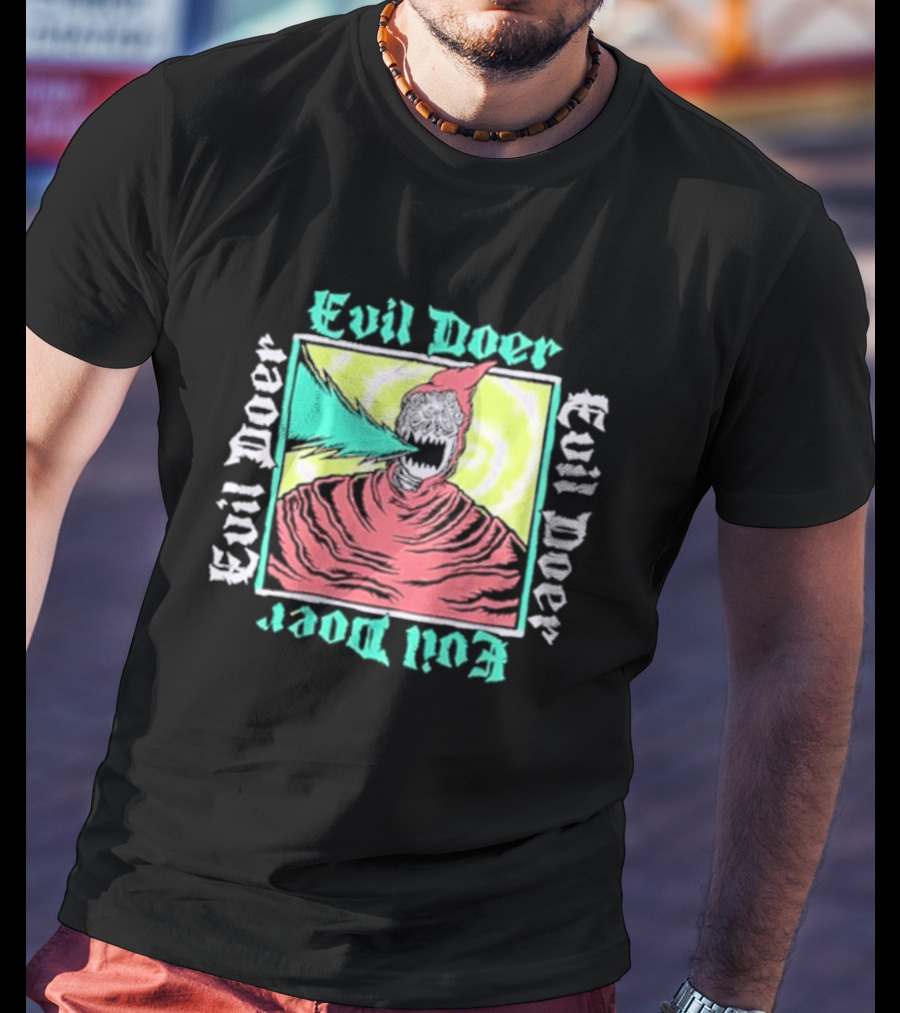 Evil Doer Creepy Monster Illustration June T-Shirt