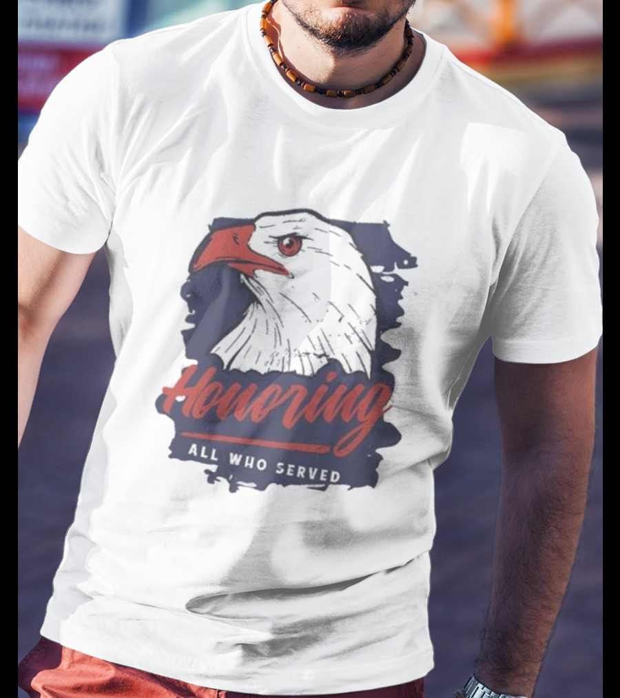 Honoring All Who Served Eagle T-Shirt