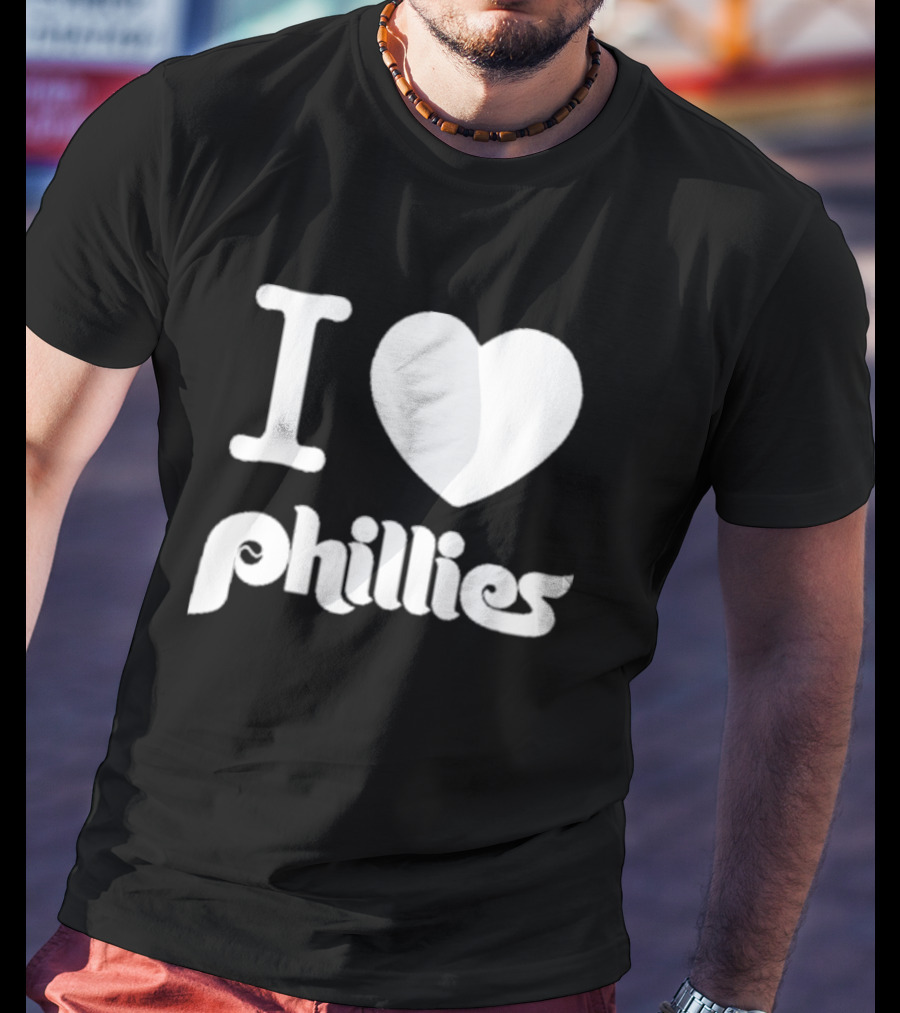 I Heart Phillies Fan Night Team Spirit T-Shirt