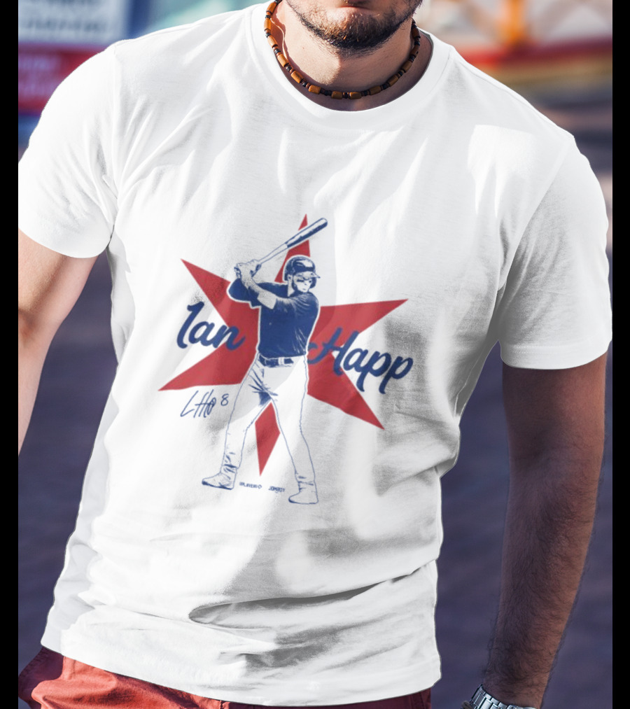 Ian Happ Signature Series Baseball Star Player T-Shirt