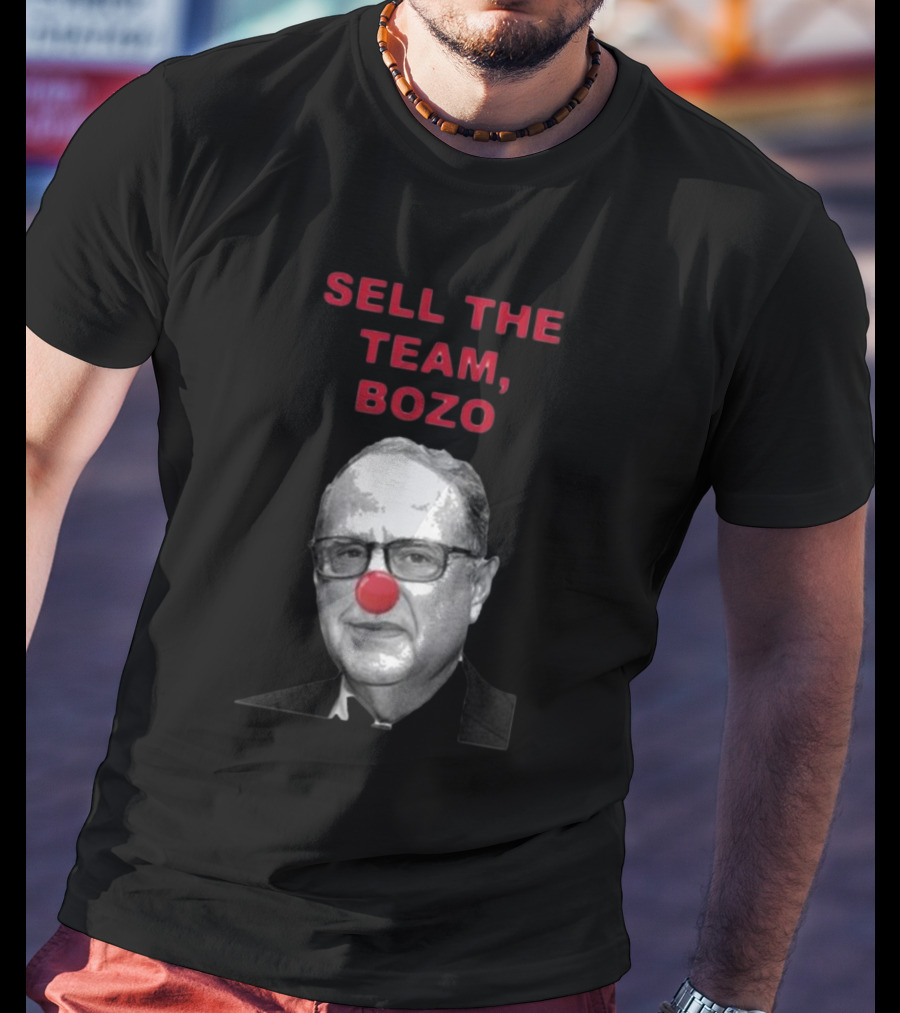 Sell The Team Bozo Red Nose Satire T-Shirt