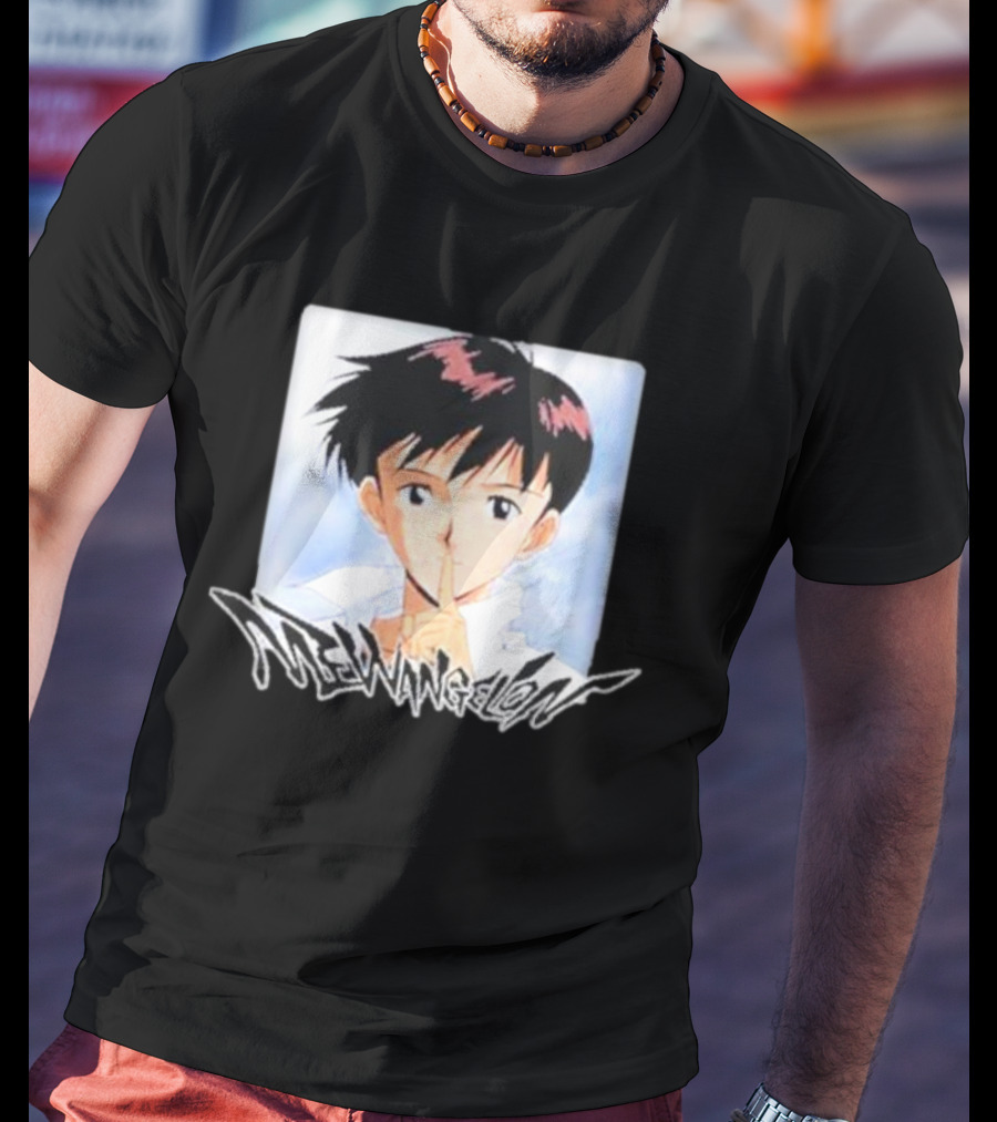 Goofyahhtees Mewangelion Anime Character T-Shirt