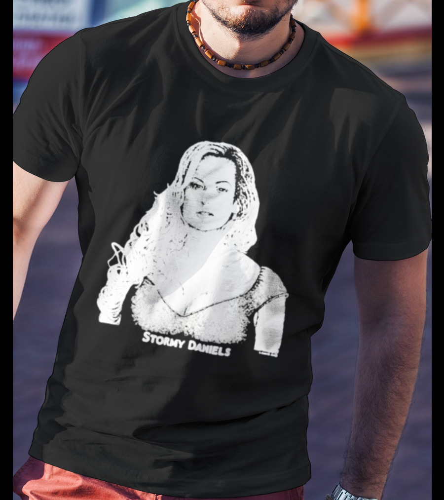 Stormy Daniels Monochrome T-Shirt