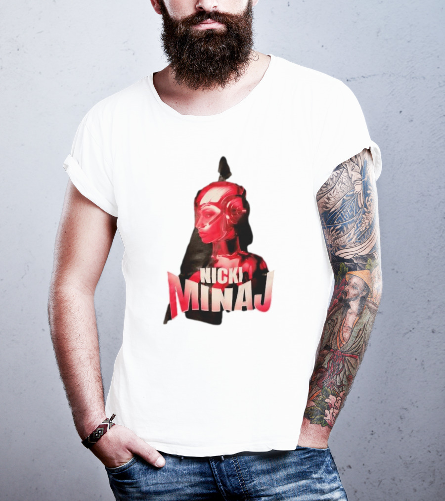 Nicki Minaj Red Robot Futuristic T-Shirt