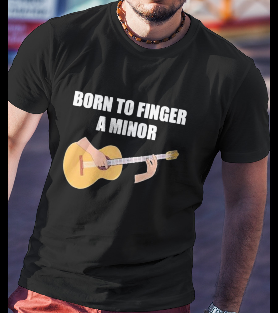 Born To Play A Minor Guitar Chord T-Shirt