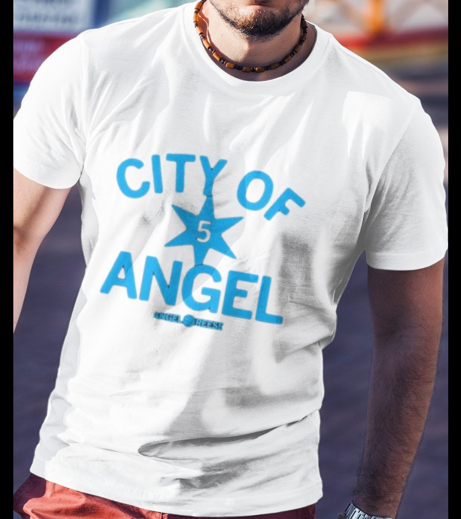 City Of Angel 5 Star Angel Reese T-Shirt