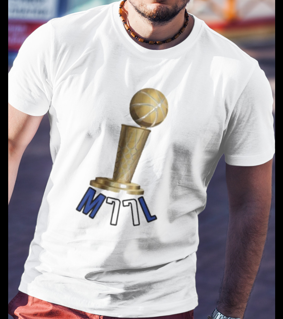 Dallas Mavericks Luka Doncic 77 M77l Basketball Trophy T-Shirt