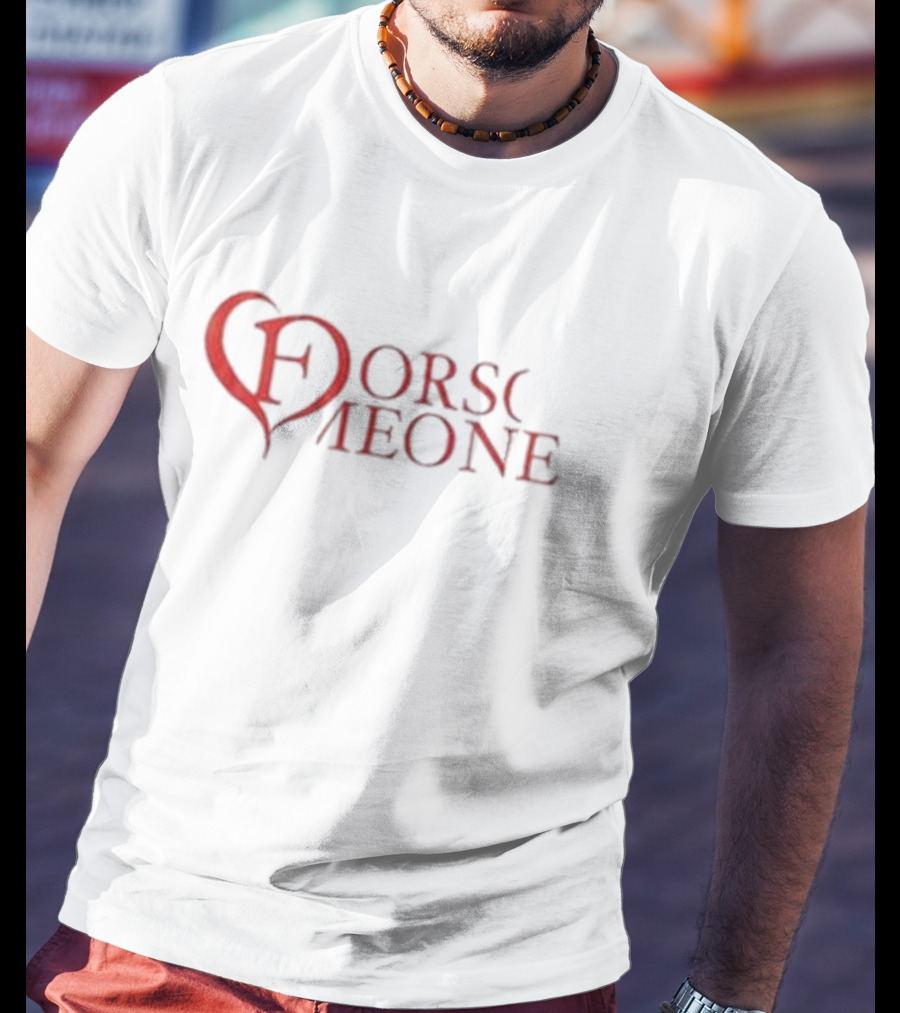 For Someone Heart Red Letter T-Shirt