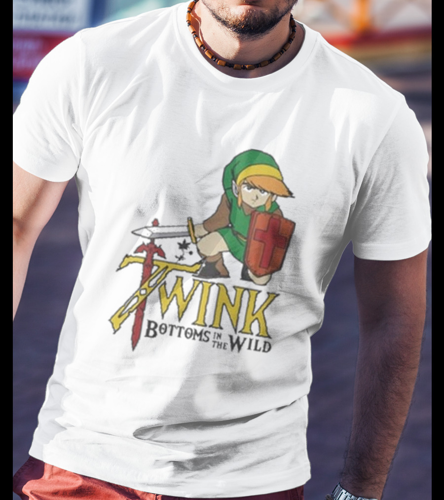 Twink Bottoms In The Wild Legend Of Zelda T-Shirt