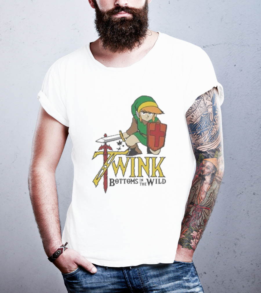 Twink Bottoms In The Wild Legend Of Zelda T-Shirt