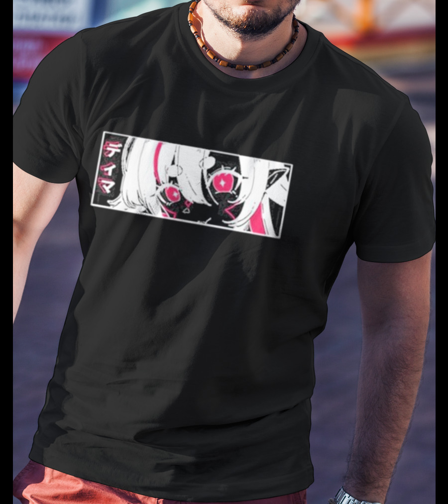 Uwumarket Dimatheduchess Primordial Anime Eyes Aesthetic T-Shirt