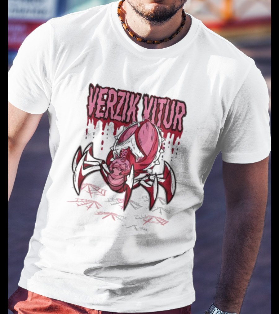 Valentine Verzik Vitur Arachnid Warrior Gaming T-Shirt