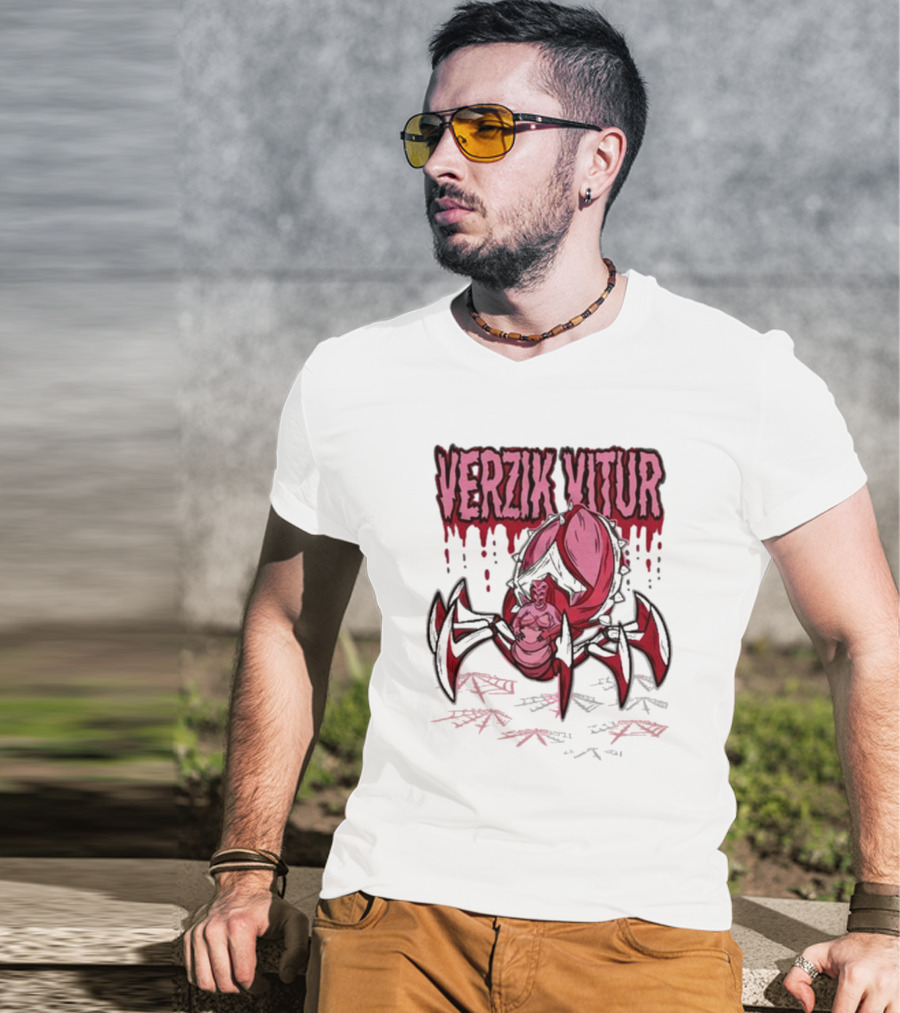 Valentine Verzik Vitur Arachnid Warrior Gaming T-Shirt