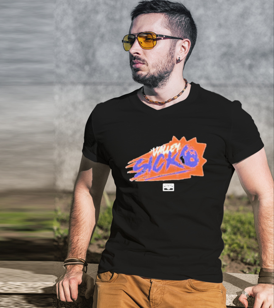 Valley Sicko Purple Starburst T-Shirt