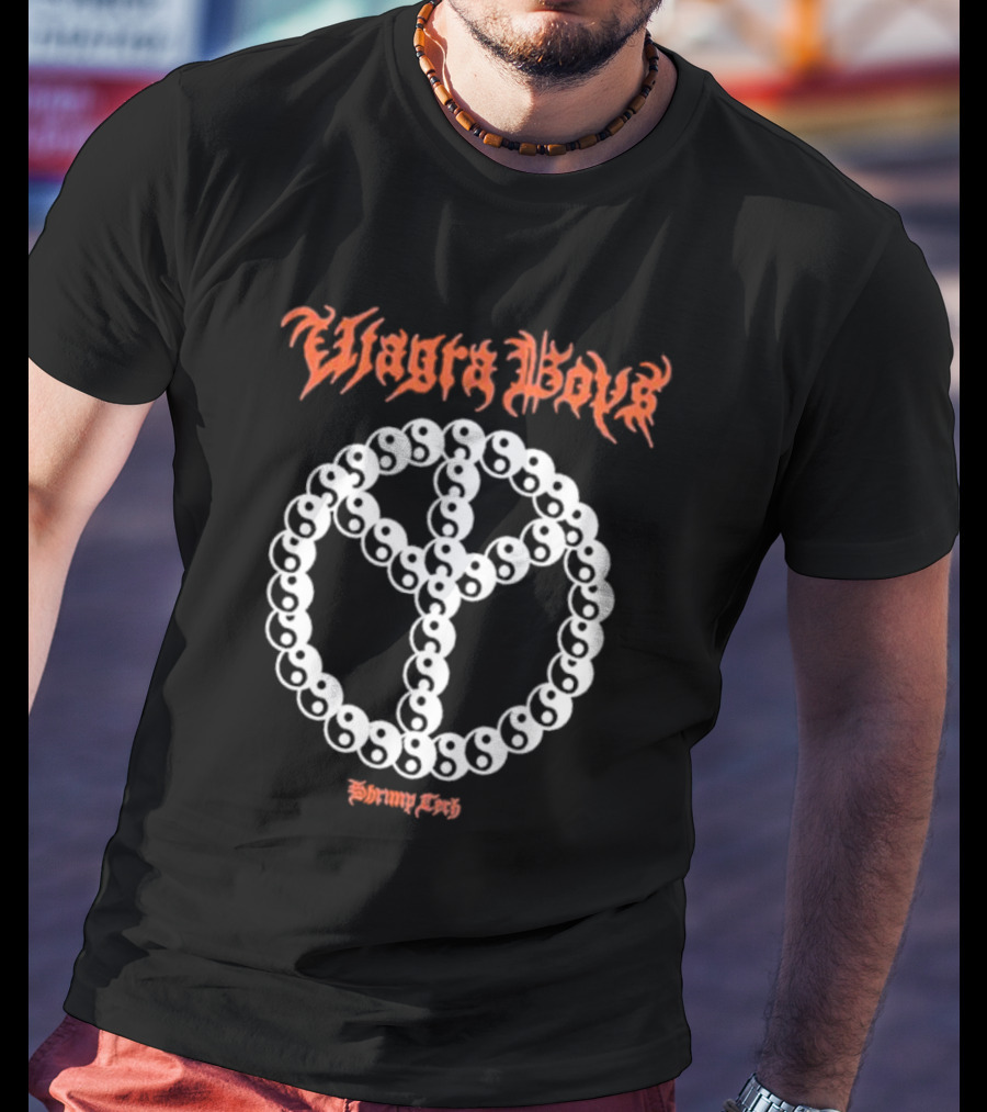 Viagra Boys Shrimp Tech Peace T-Shirt