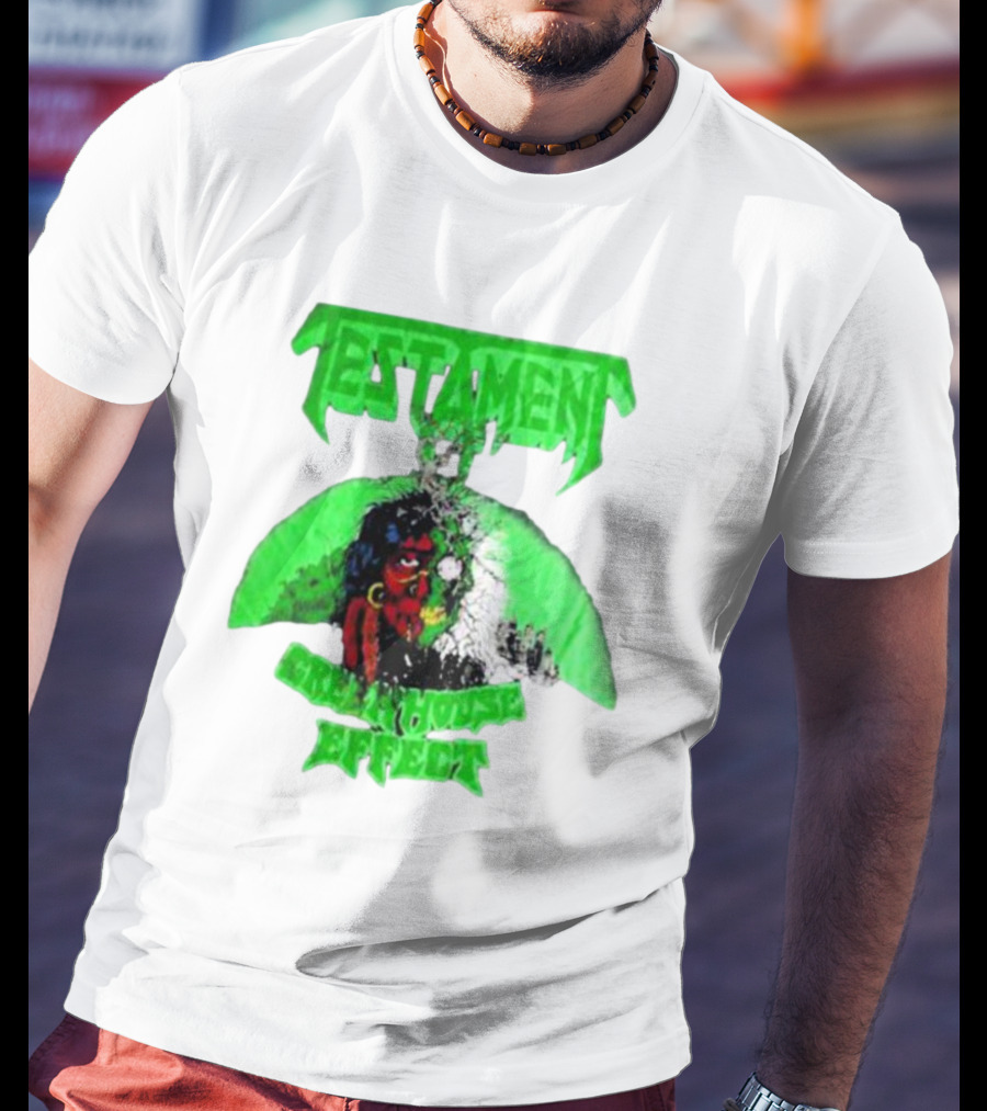 TESTAMENT Greenhouse Effect 1989 T-Shirt