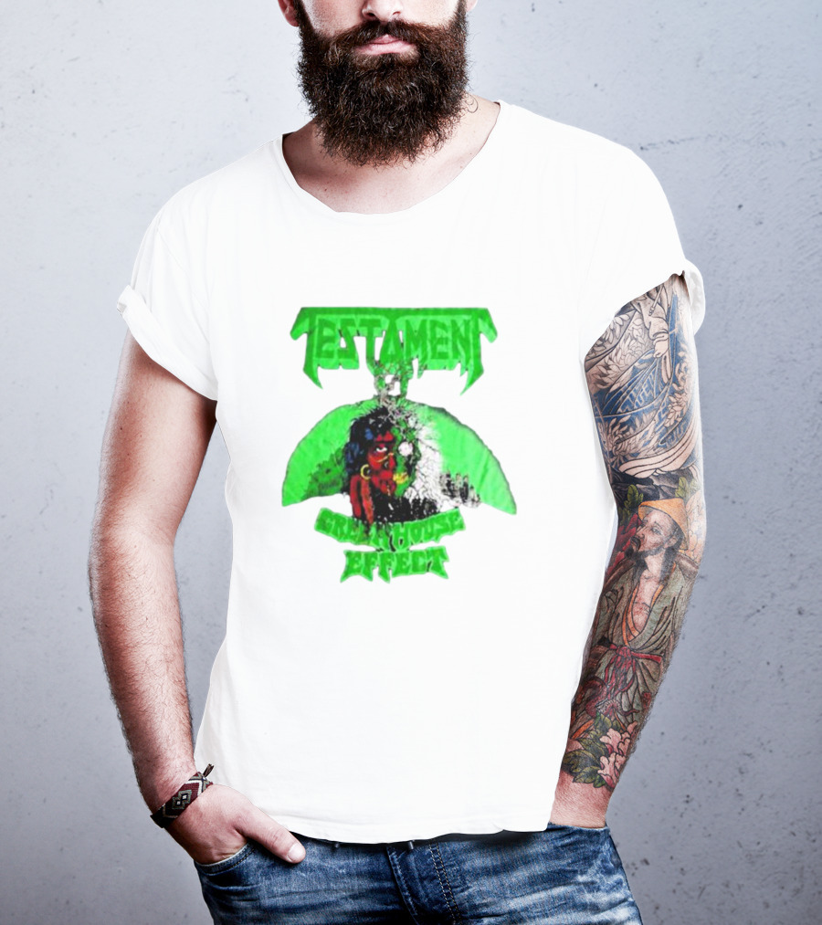 TESTAMENT Greenhouse Effect 1989 T-Shirt