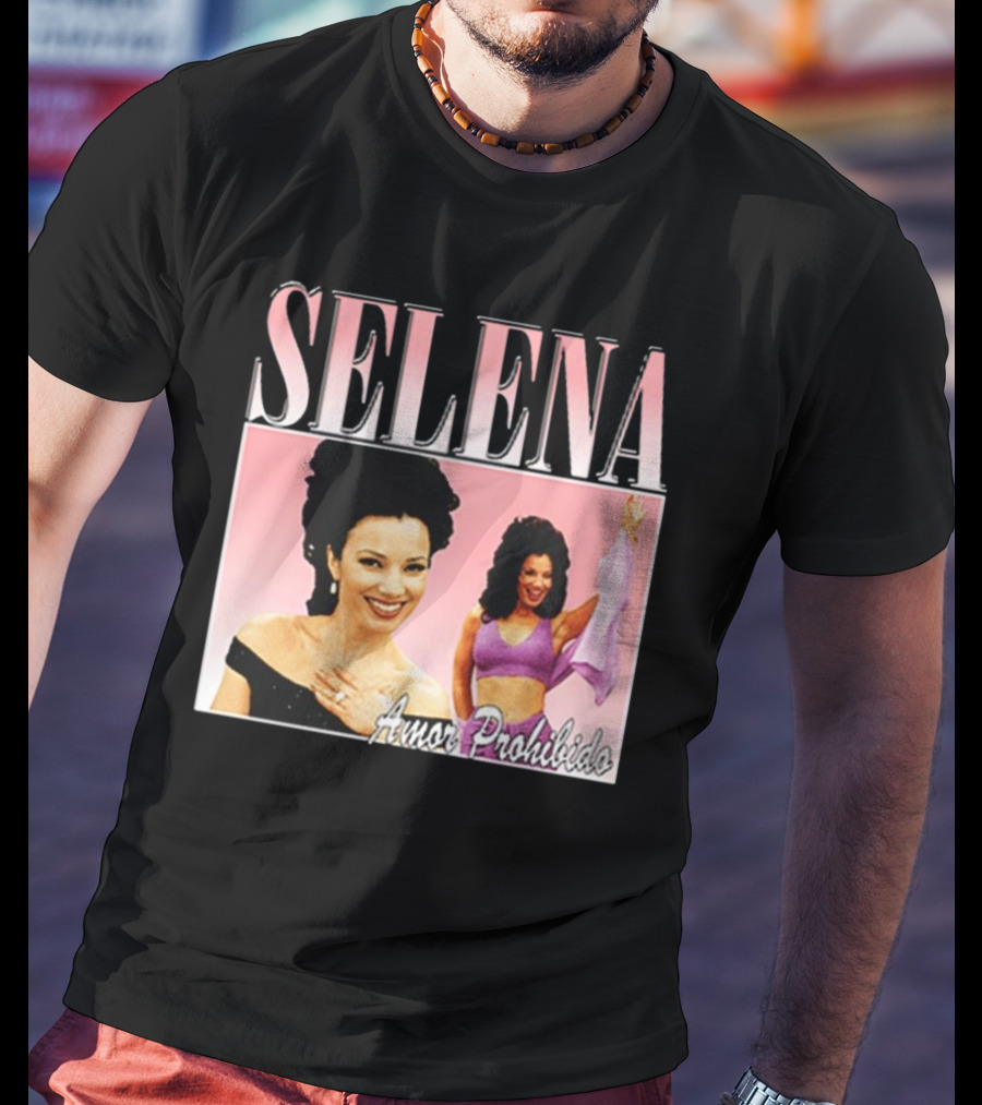 SELENA Amor Prohibido Vintage Style Retro Fashion T-Shirt