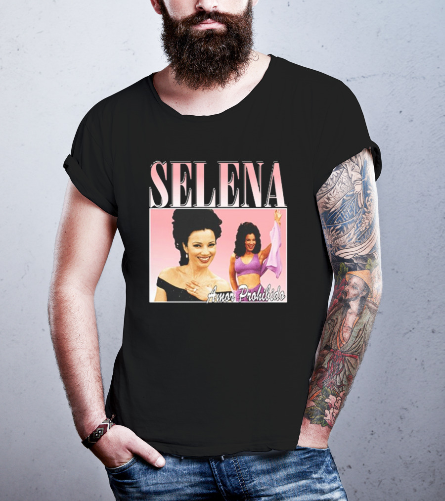 SELENA Amor Prohibido Vintage Style Retro Fashion T-Shirt