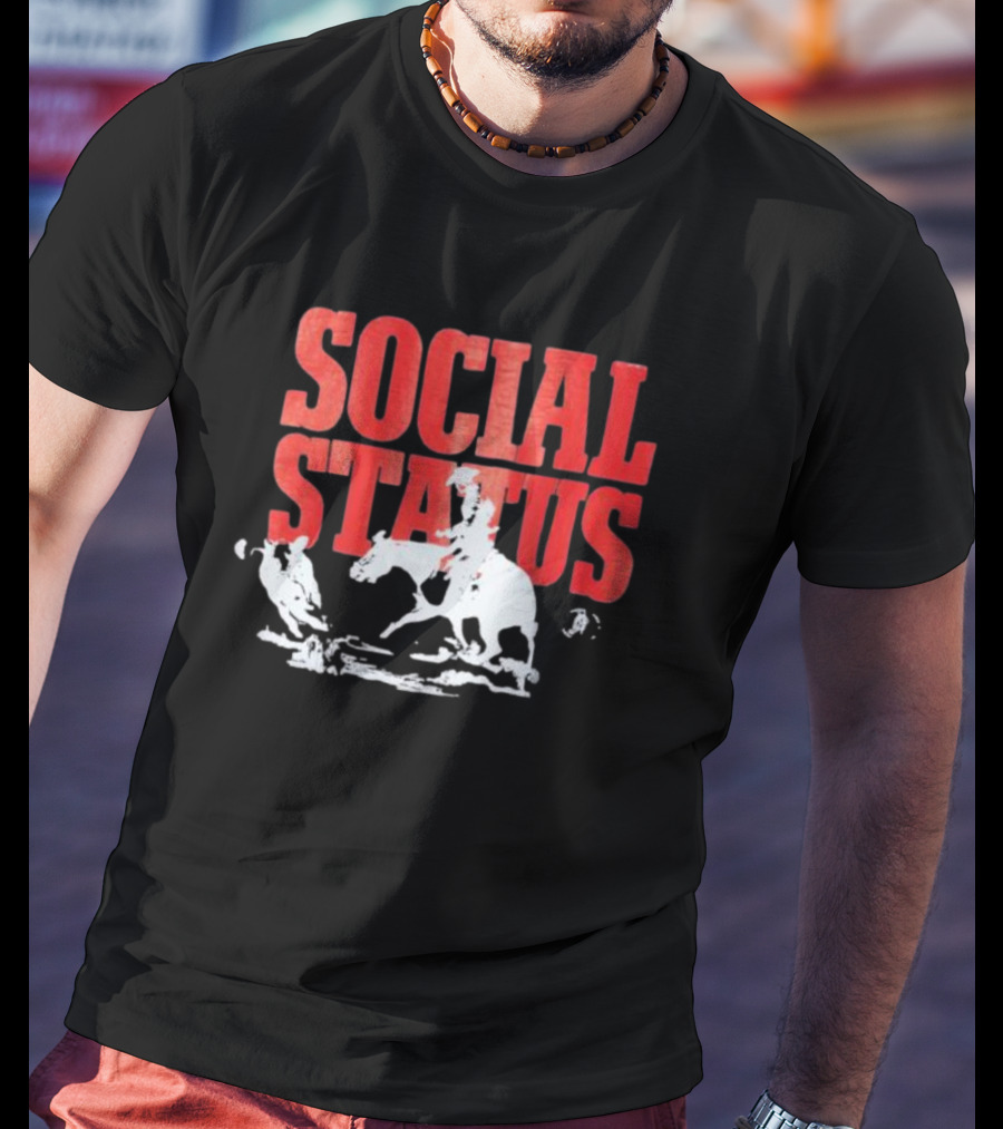 Social Status Cowboy Western T-Shirt
