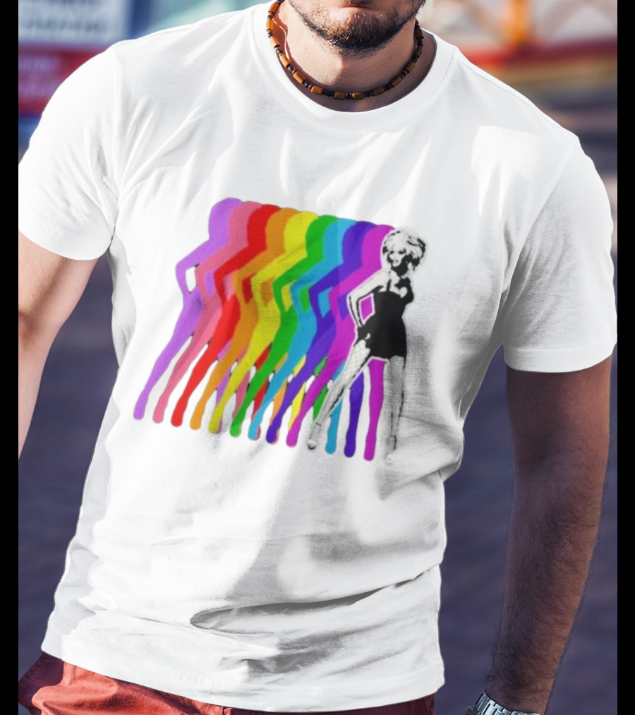 Rupaul Rainbow Pride Shadow T-Shirt