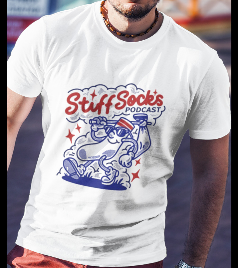 Stiff Socks Podcast Walkin Sock Store T-Shirt