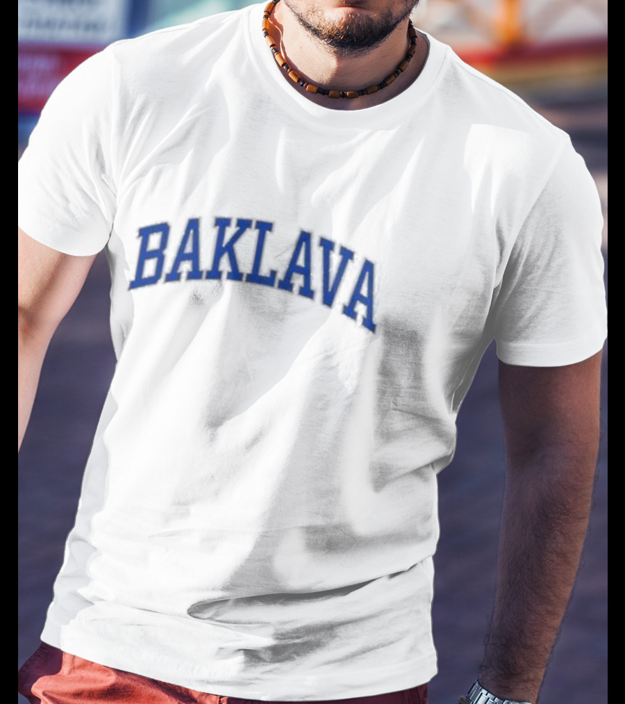 Action Bronson Baklava Blue Chips University Text T-Shirt