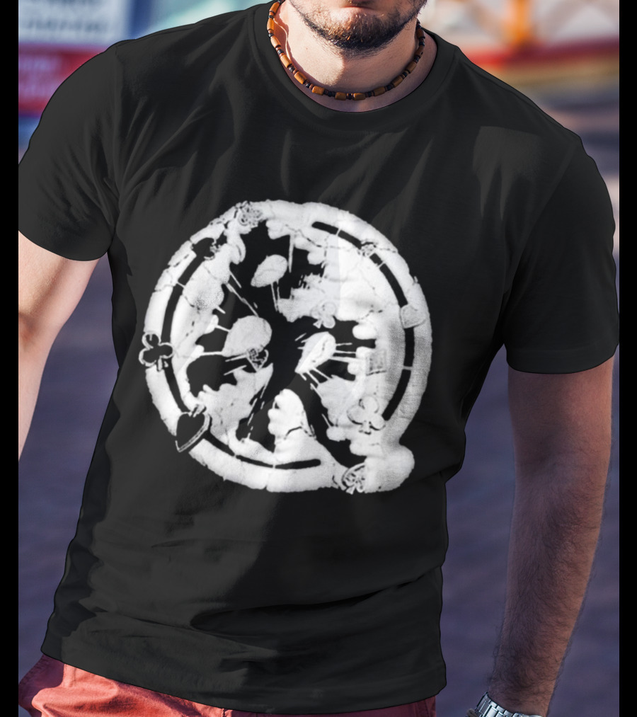 Adin Ross Roulette Brand Risk Playing Card Symbols T-Shirt