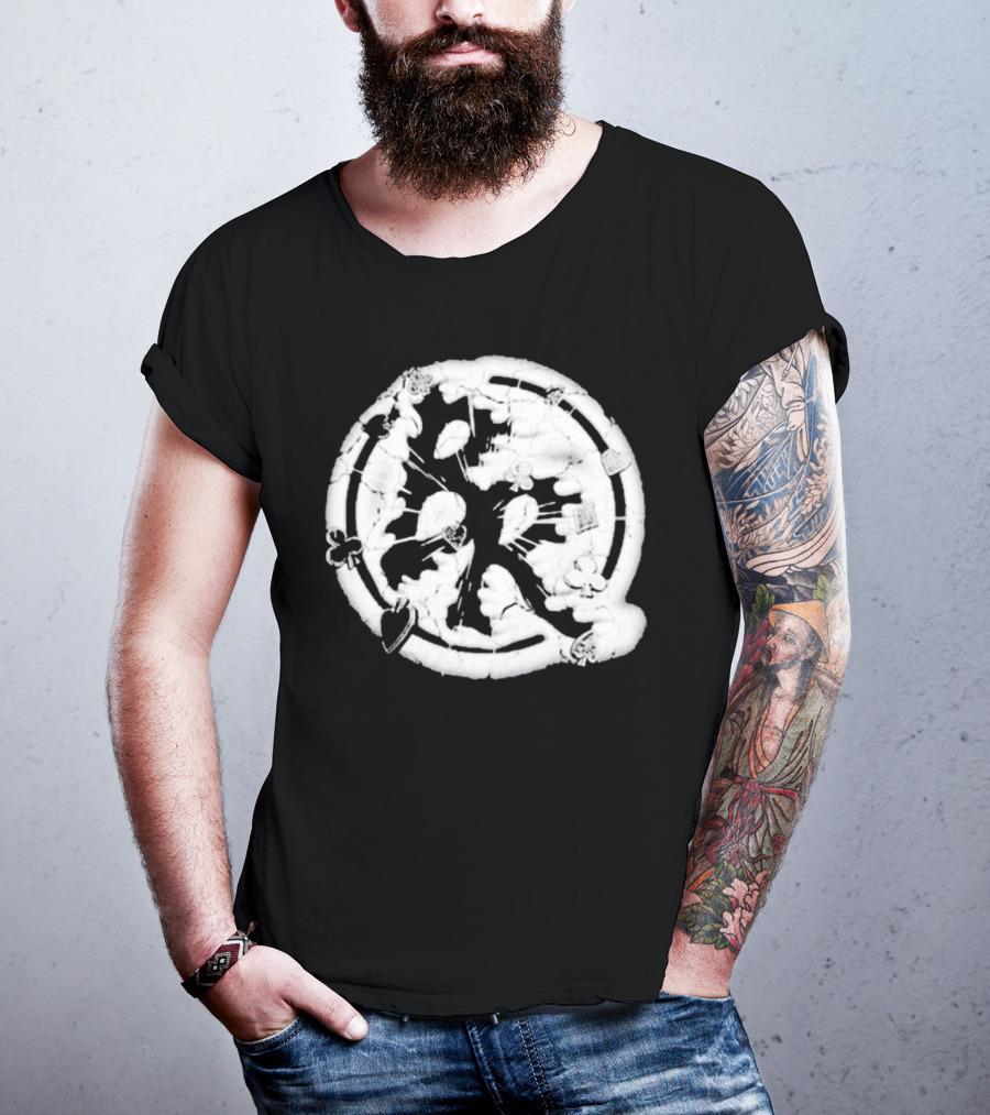 Adin Ross Roulette Brand Risk Playing Card Symbols T-Shirt
