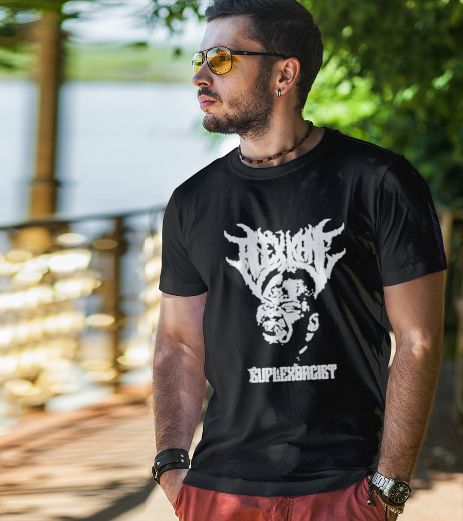Alex Kane Suplexorcist Wrestler Face T-Shirt
