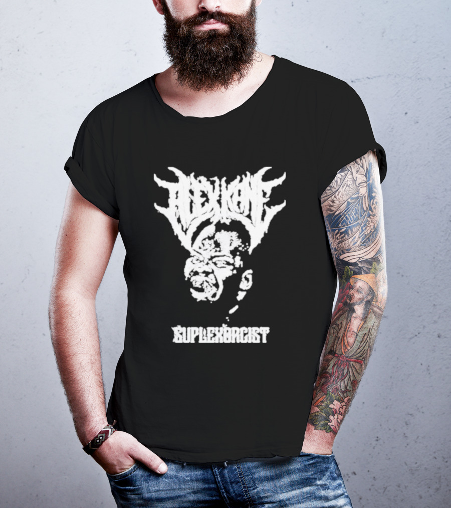 Alex Kane Suplexorcist Wrestler Face T-Shirt