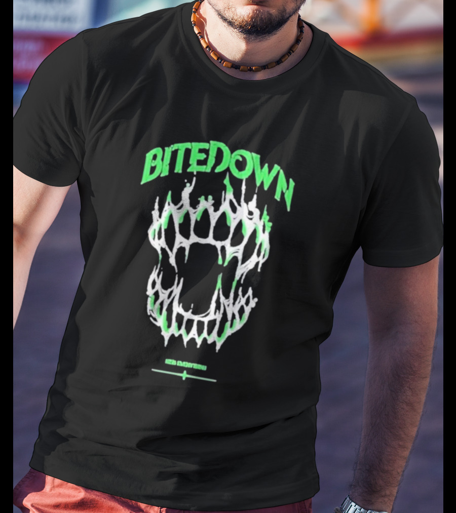Bite Down Toxic Ryanmiw Grim Embrace T-Shirt