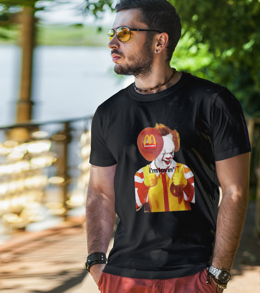 Pennywise McDonald’s I’m Lovin’ IT Balloon T-Shirt