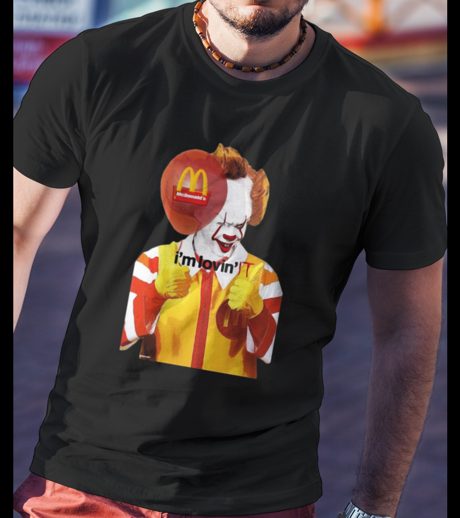 Pennywise McDonald’s I’m Lovin’ IT Balloon T-Shirt