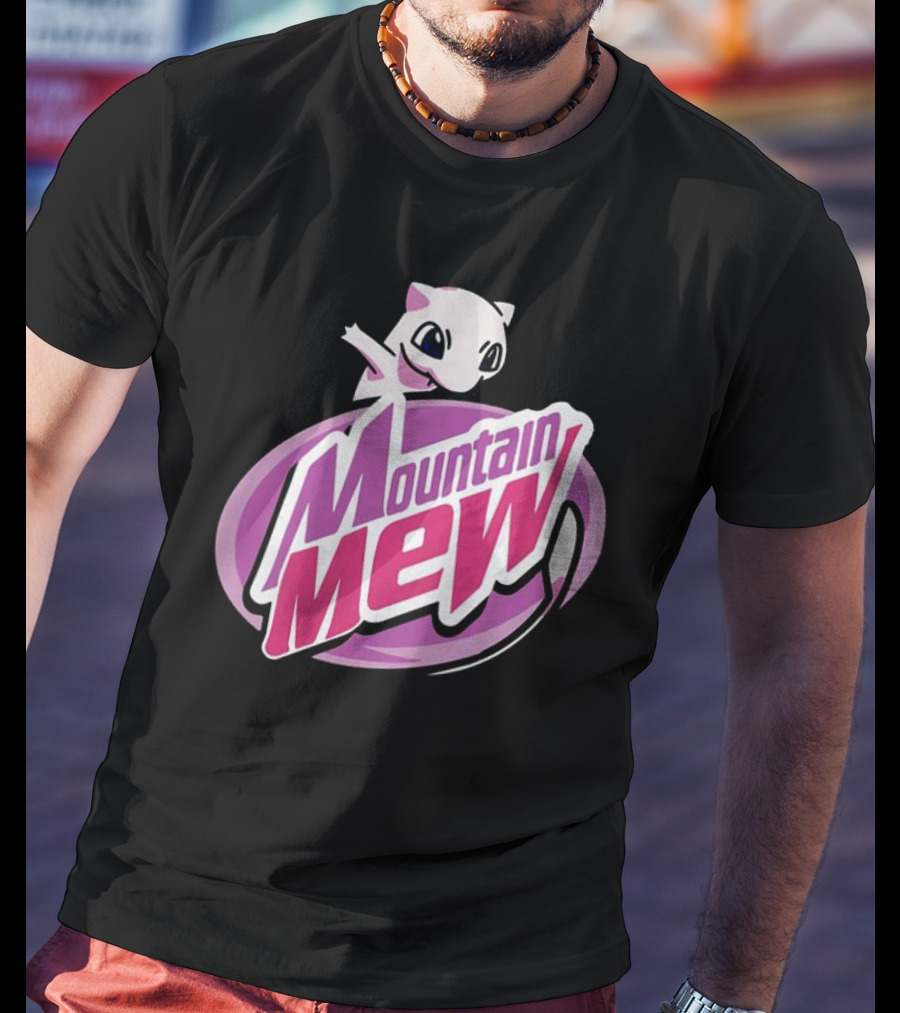 Mountain Mew Pokemon Go Mewtwo Parody Mountain Dew T-Shirt