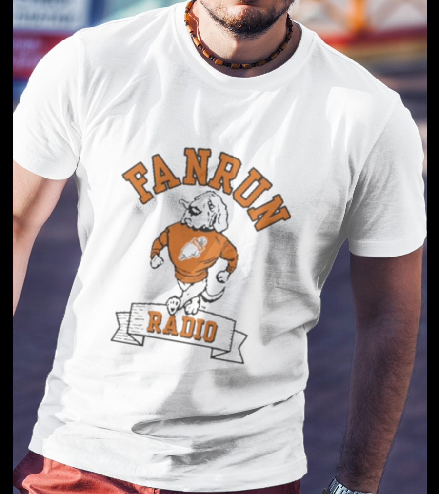 Fanrun Radio Smokey Cream Mascot T-Shirt